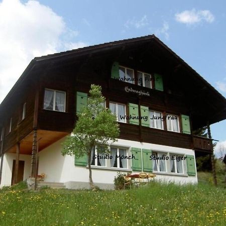 Ferienwohnung Studio "Eiger" Oder "Moench" Grindelwald Exterior foto